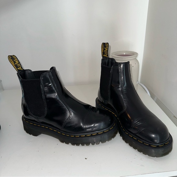 Dr Marten 2976 Bex Polished Smooth Chelsea Boots - Size 6 (UK 4) - Picture 5 of 5